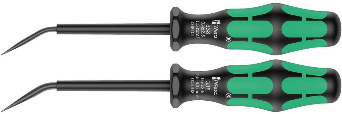 Wera 05008100001 zwart, groen 2 onderdelen