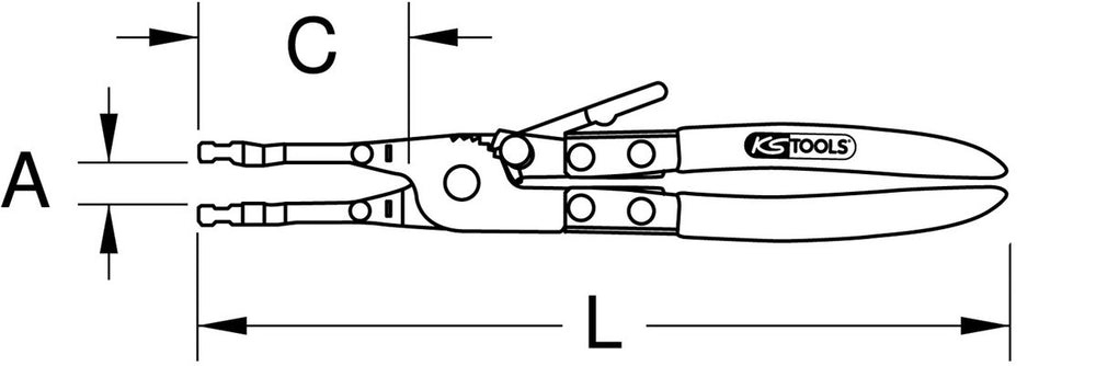 Ks tools 115.1052 soldeerpunthouder