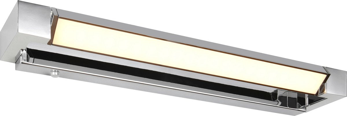 Trio fabrizio - wandlamp - chroom - incl. 1x smd 9 w - sensor dimmer - zwenkbaar - wandmontage - niet extern dimbaar - geheugenfunctie - dip - schakelaar - badkamerverlichting