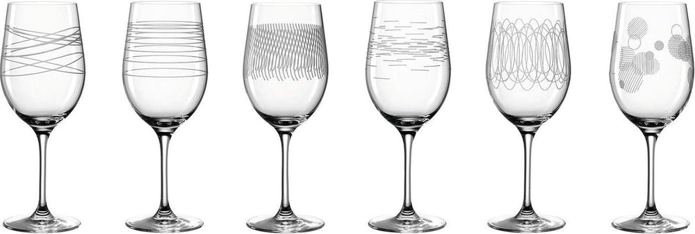Leonardo casella - wijnglas assorti - 430 ml - 6 stuks