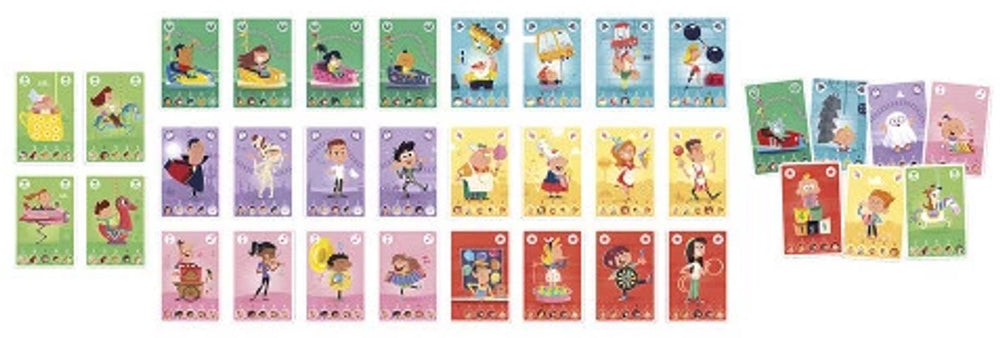 Janod - spel - kwartet familie