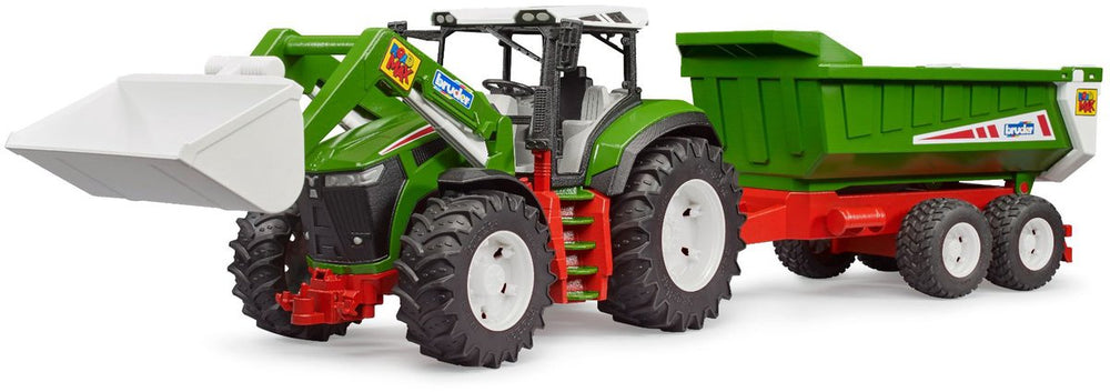 Bruder tractor met voorlader