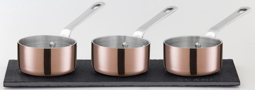 Scanpan - mini steelpannen - maitre d - 80ml - 6cm