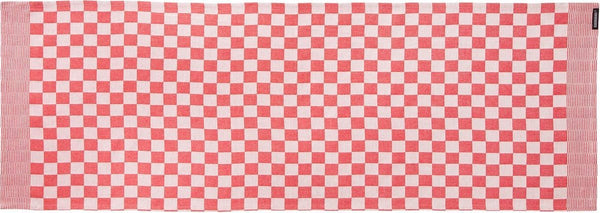 Ddddd - 2x tafelloper - barbeque - 50 x 140 cm - rood - set van 2 stuks