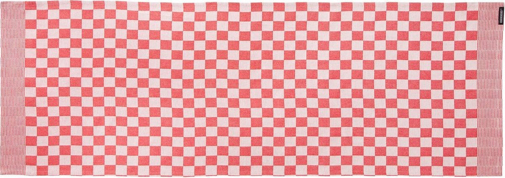Ddddd - 2x tafelloper - barbeque - 50 x 140 cm - rood - set van 2 stuks