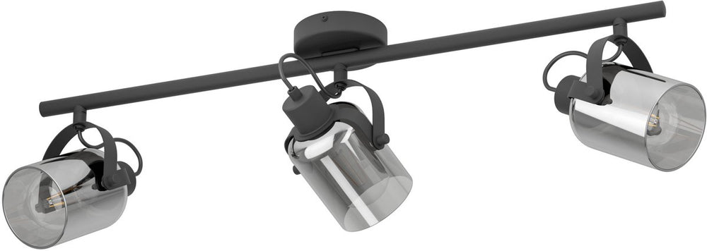 Eglo berregas spot - e27 - 77,5 cm - zwart grijs