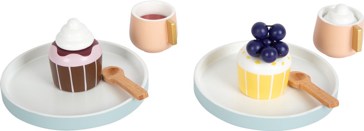 Small Foot Houten Koffie en Theeset Lekker, 16dlg.