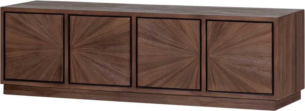 Woood sun tv-meubel - recycled teak - bruin - 45x150x44