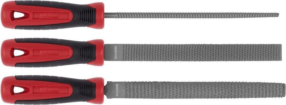 Kreator krt453104 houtrasp - 3 stuks - 200mm