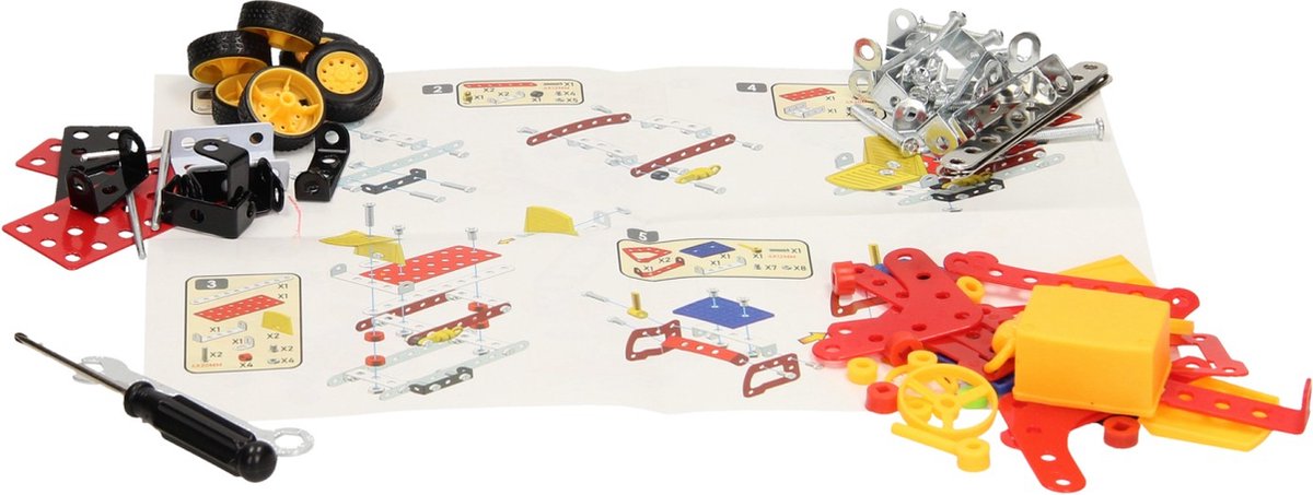 Lobbes Toys Ltd. construction set ladder truck, 173 pcs.
