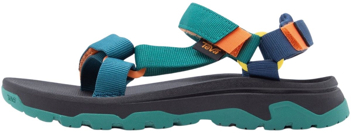 Teva t hurricane xlt jr unisex sandalen - blauw coral multi