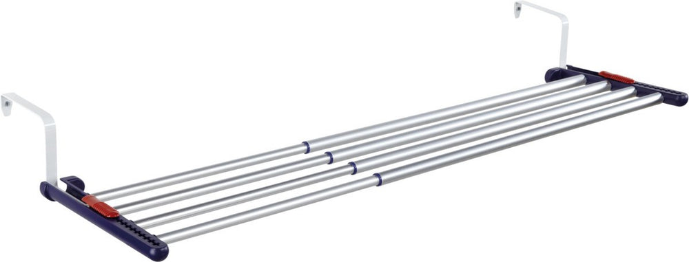Leifheit hangdroogrek quartett 42 uitschuifbaar - 4,2 m drooglengte - aluminium
