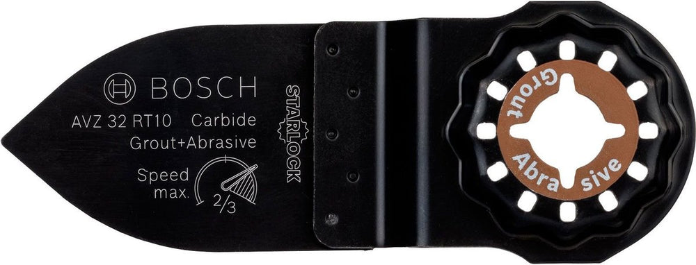 Bosch avz 32 rt10 carbide schuurvinger - 32 x 50 mm - voor hout en metaal