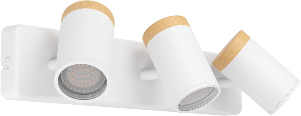 Eglo consuma spot - badkamer - gu10 - 40 cm - wit bruin