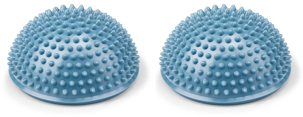 Umbro evenwichtsbal set van 2 - balanskussens voor evenwicht en stabiliteit - balance pods geschikt voor revalidatie en coördinatie training - max. 150 kg - ø16 x 8 cm - blauw