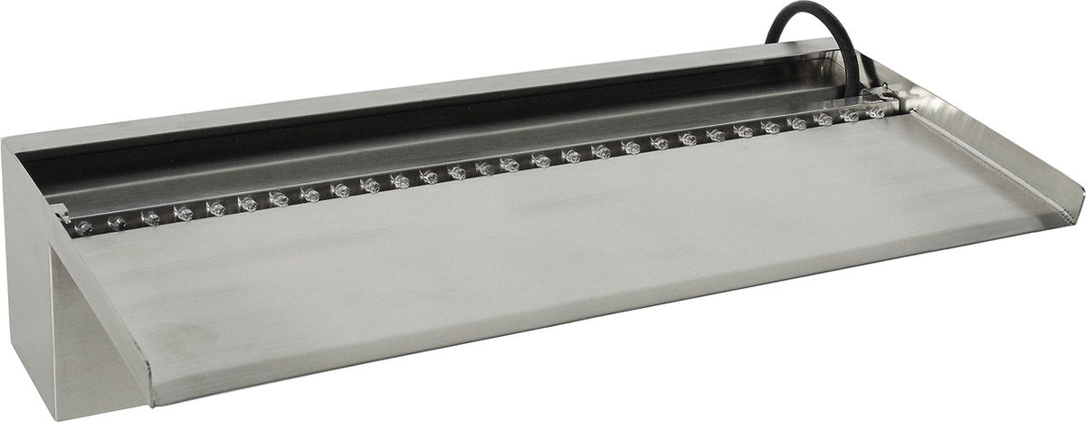 Ubbink – niagara wall - 60 - led - roestvrij staal - waterval
