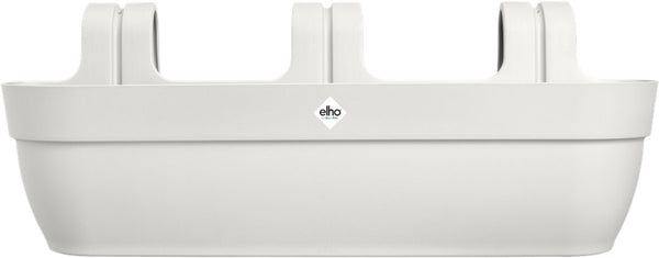 Elho vibia campana easy hanger xxl 70 - plantenbak voor balkon - balkonbak - 100% gerecycled plastic - l69 x b26.8 x h23.7 cm - zijdewit