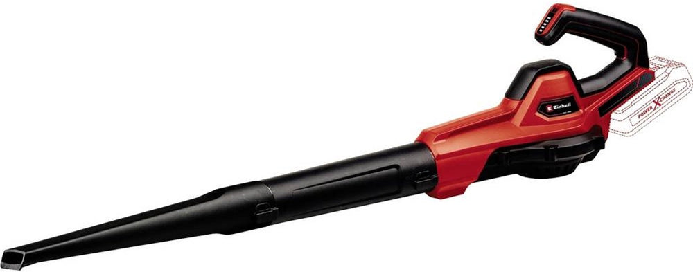 Einhell accu universele blazer ge-ub 18 250 li e solo - power x-change - 18 v li-ion - blaassnelheid: 250 km h - 3-delige buis - elektr. toerentalregeling met led-indicatie - excl. accu en lader