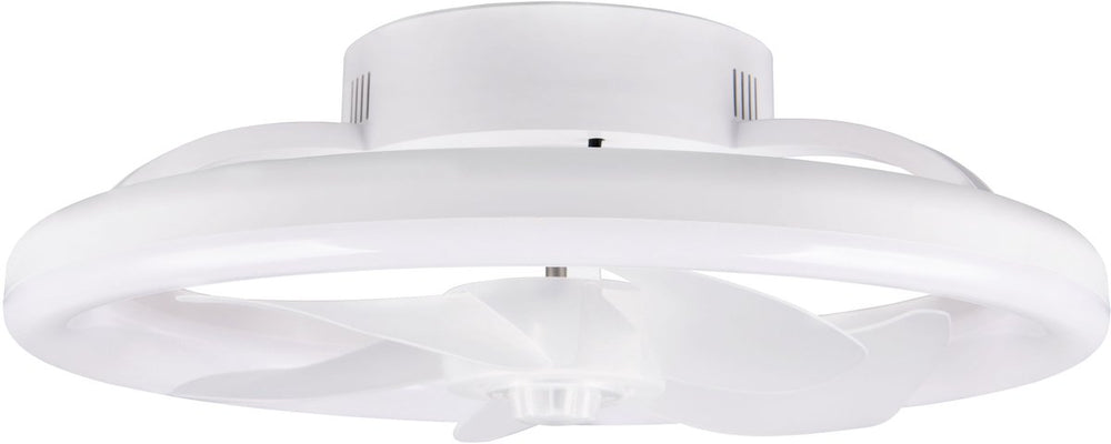 Rl live your light reality pajala - ventilator - wit mat - incl. 1x smd 22 w - afstandsbediening - geintegreerde dimmer - traploos instelbare lichtkleur - 3 snelheidsinstellingen - geheugenfunctie via de afstandsbediening - zomer- en wintermodus