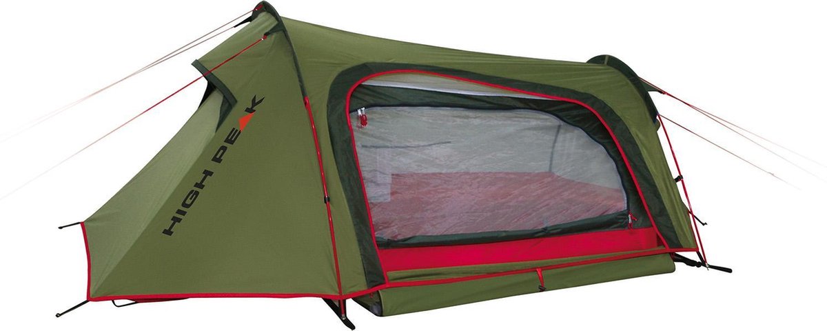 tunneltent Mus 2-persoons 260 x 200 x 90 cm groen