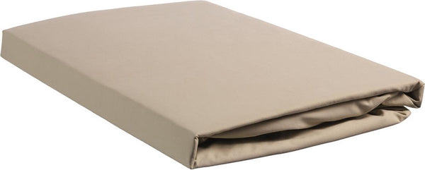 Beddinghouse - percale katoen - hoeslaken - 140x200 cm - zand