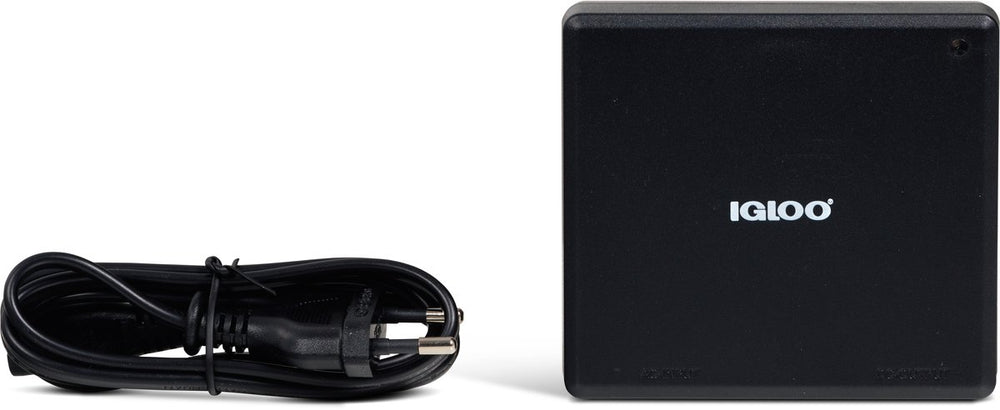 Igloo - 12v naar 230v adapter - zwart