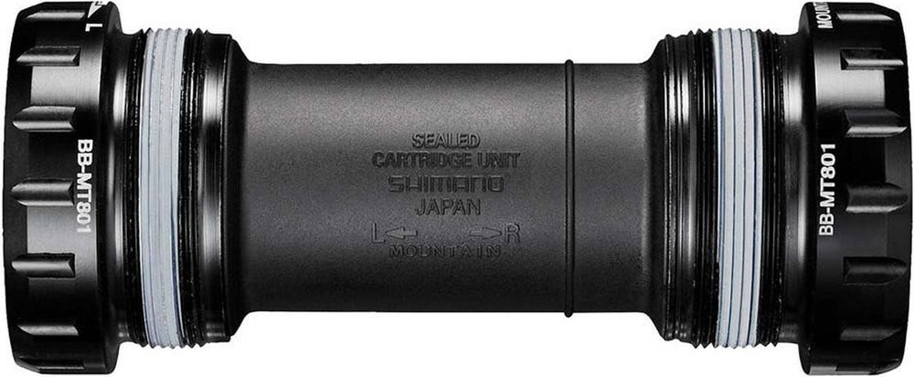 Shimano deore xt bb-mt801 bsa trapaslagers zilver 68 mm