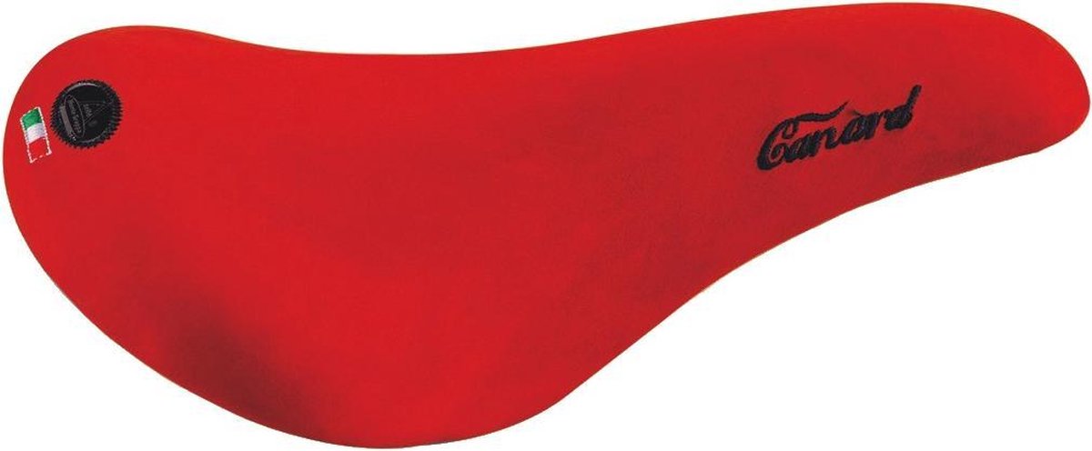 Selle monte grappa zadel canard 285 x 160 mm heren rood
