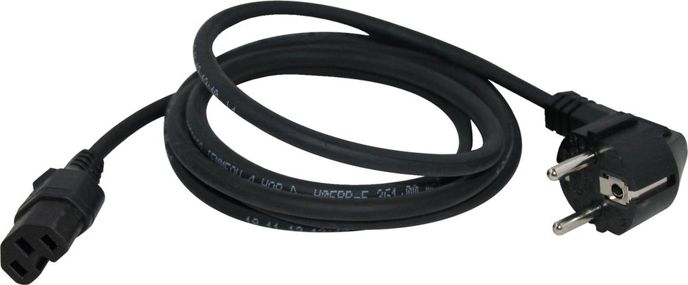 Scanpart c15 stroom kabel 2 meter - met stekker - speciaal geschikt voor gourmet of bakplaat - hittebestendig - universeel