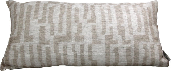 Hd collection kussen strepen naturel 35x70x3cm