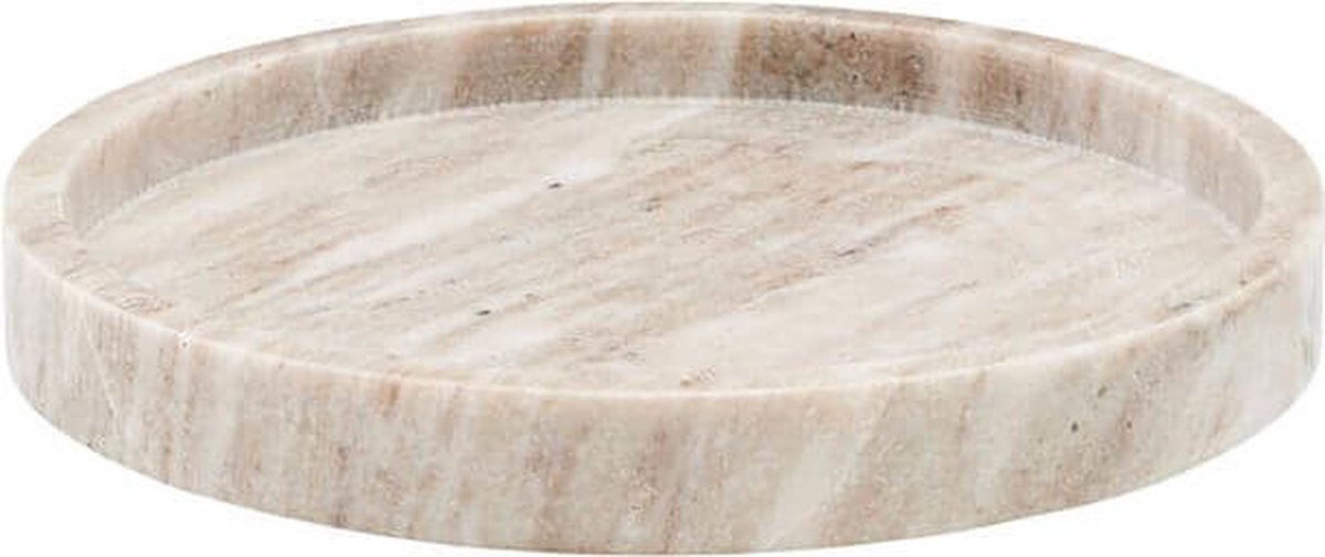 Meraki - marble tray ø 25 cm - beige (mkma012 312530012)