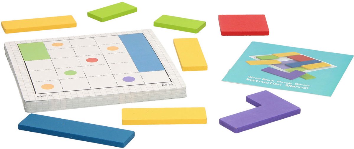 Lobbes speelgoed bv iq puzzel hout