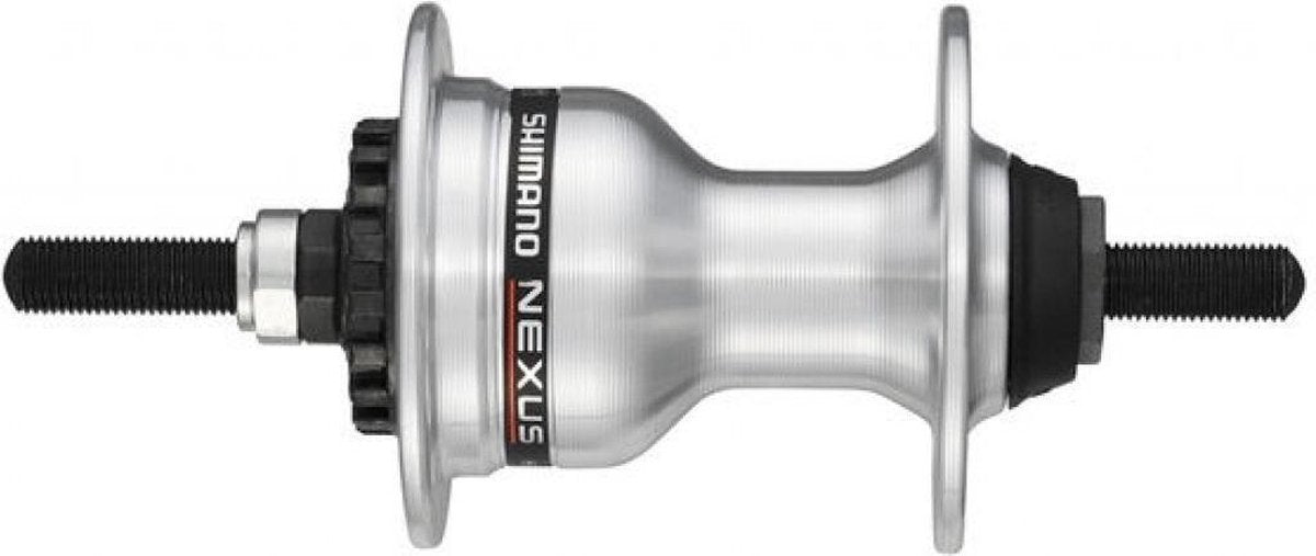 Shimano front hub for rollerbrake - 36 spoke holes - silver - 100 mm OLD