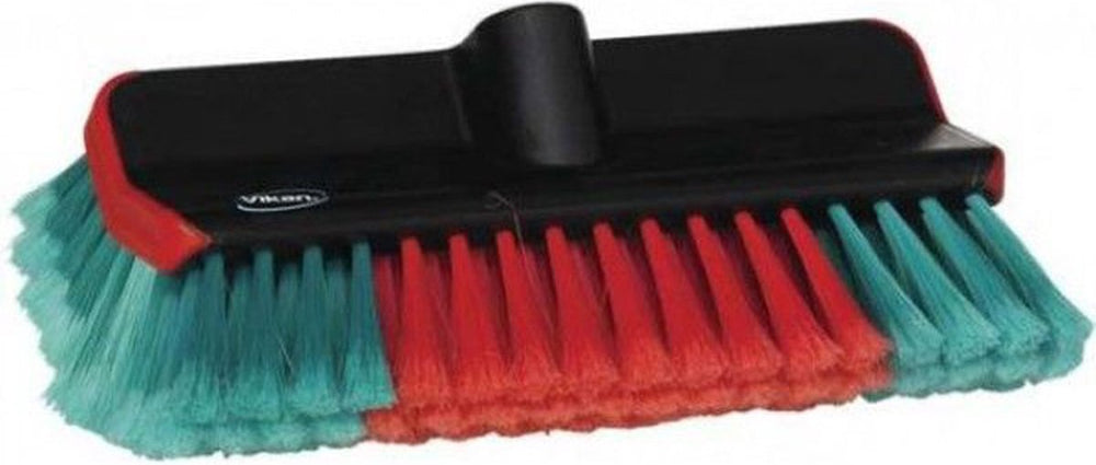 Vikan 524752 hoekborstel met watertoevoer high low 280mm zacht gespleten haren