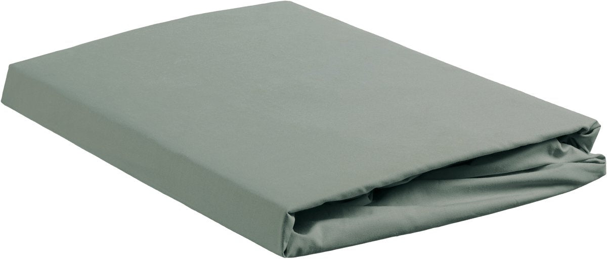 Ambiante katoen - topper hoeslaken - 120x200 - groen