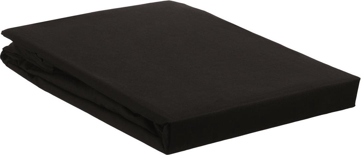 Beddinghouse - percale katoen - topper hoeslaken - 90x200 cm - zwart