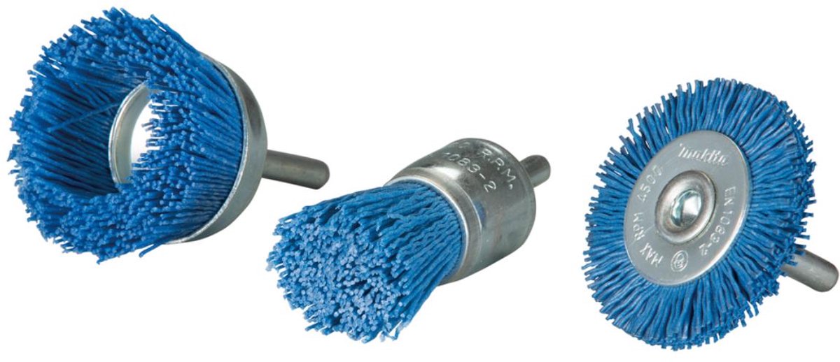 Makita accessoires makita d-70758 borstelset 3-delig