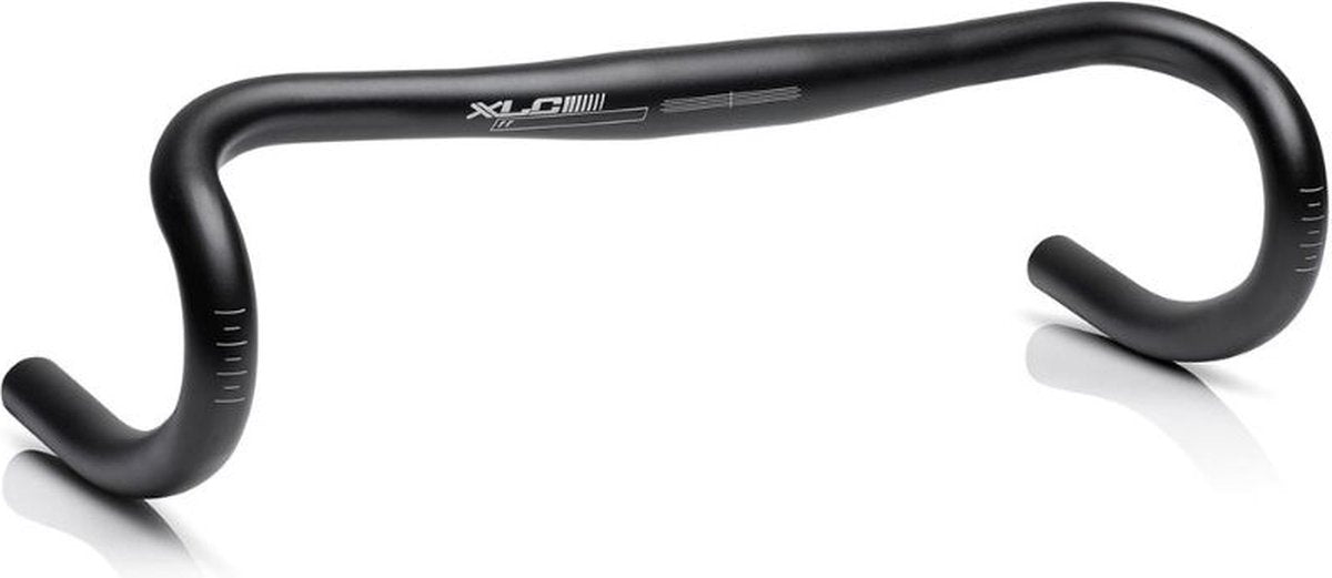 Xlc hb-r05 fietsstuur racefiets - aluminium 31.8mm 400mm - zwart