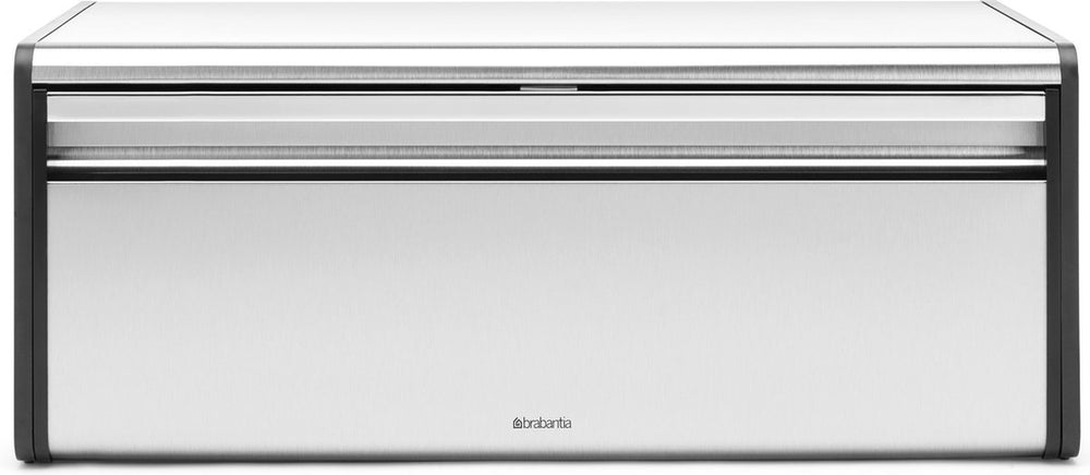 Brabantia broodtrommel - met klepdeksel - matt steel