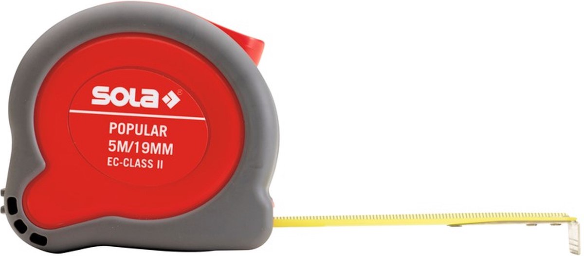 Sola popular pp3 rolbandmaat - 3 meter x 13 mm – 50024201