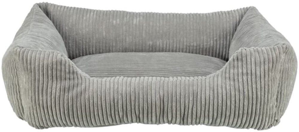 Trixie - hondenmand vital jonna - ribfluweel - grijs - 100x70 cm