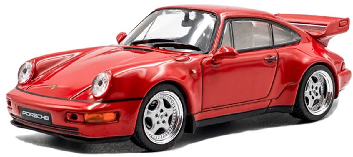 Geen automerk porsche 911 rs 3.8 (964) solido modelauto 1:43 1994 s4316901 schaalmodel