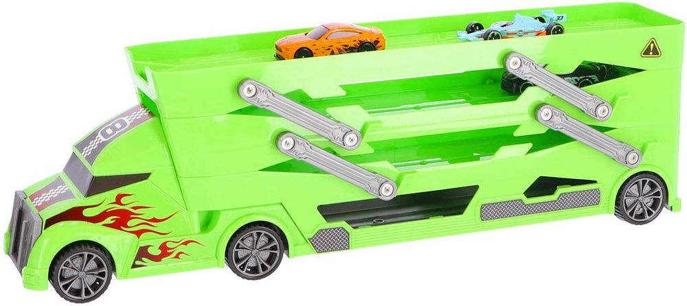 Scapino autotransporter met 4 auto's