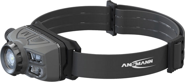 Ansmann hd450frs hoofdlamp led werkt op een accu 450 lm