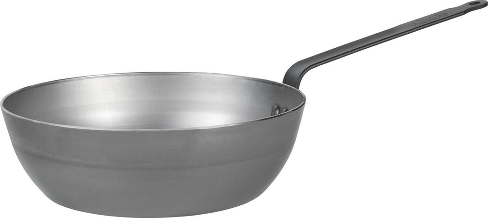 Debuyer de buyer mineral b black hapjespan 28 cm – plaatstaal – pfas-vrij – professionele bakprestaties – inductie geschikt