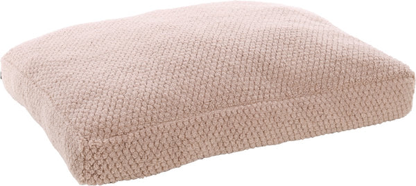 Flamingo hondenkussen – kattenkussen – hondenbed kattenbed – jacquard taupe – 80x60x10 cm – comfort stijl voor jouw huisdier