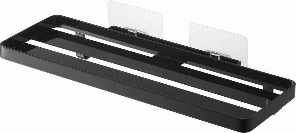 Yamazaki zelfklevend badkamer plankje - tower - zwart