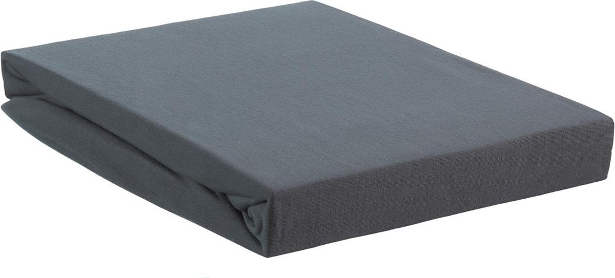 Beddinghouse - jersey-stretch - split-topper - hoeslaken - 200x220 cm - koel grijs