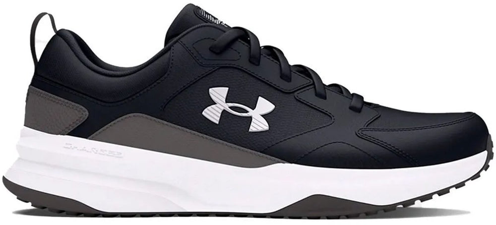 Under armour ua charged edge-blk heren sportschoenen - zwart - castlerock - wit