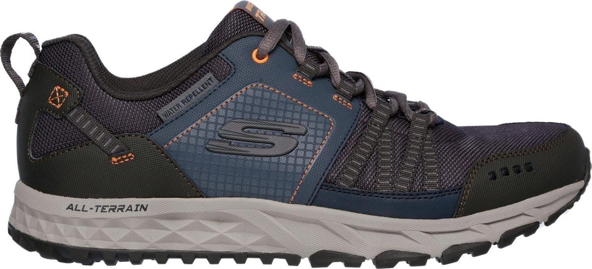 Skechers escape plan heren wandelschoenen - navy